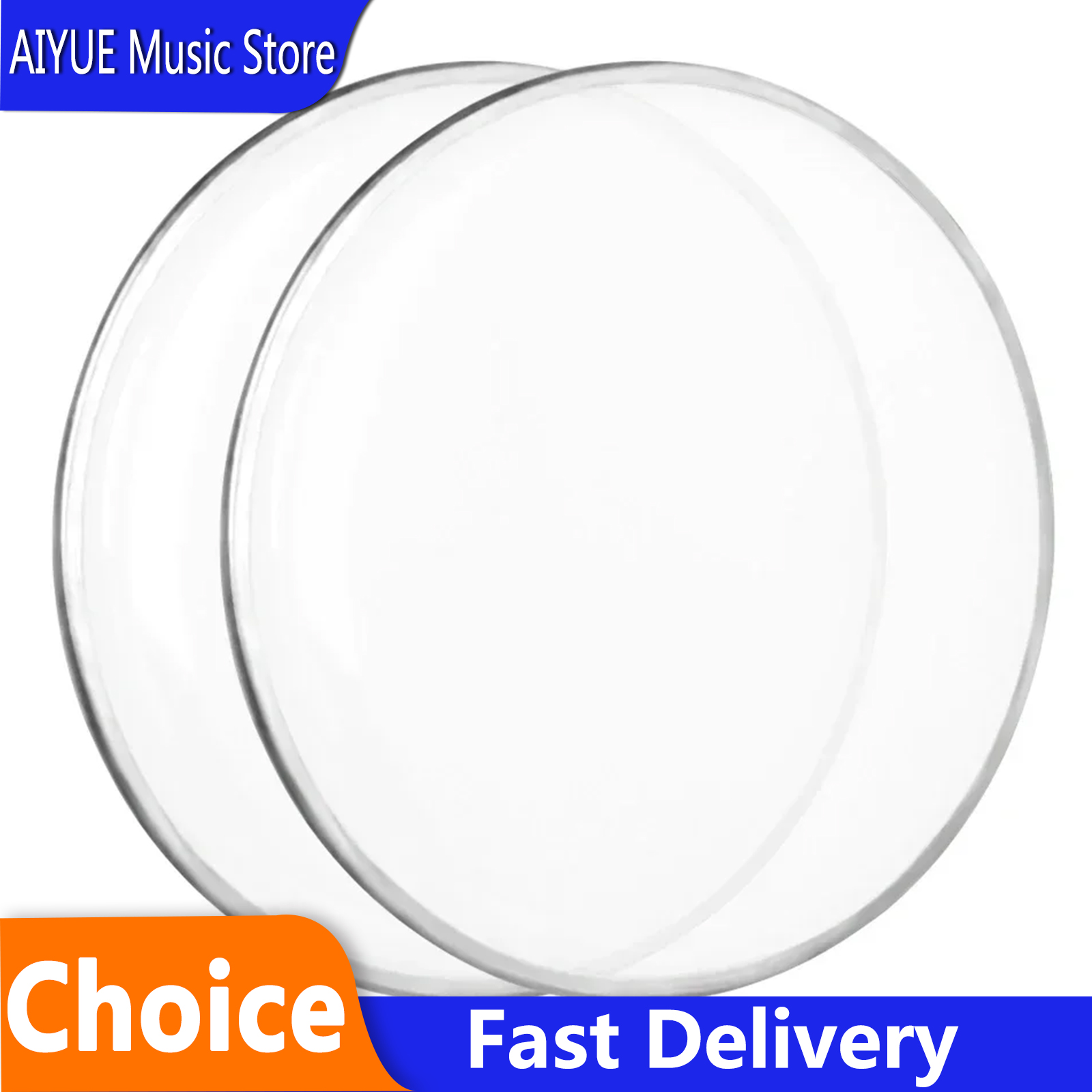 2 Pcs 6 Inch White Drum Head W - Musical Instrument Jazz recension och pris
