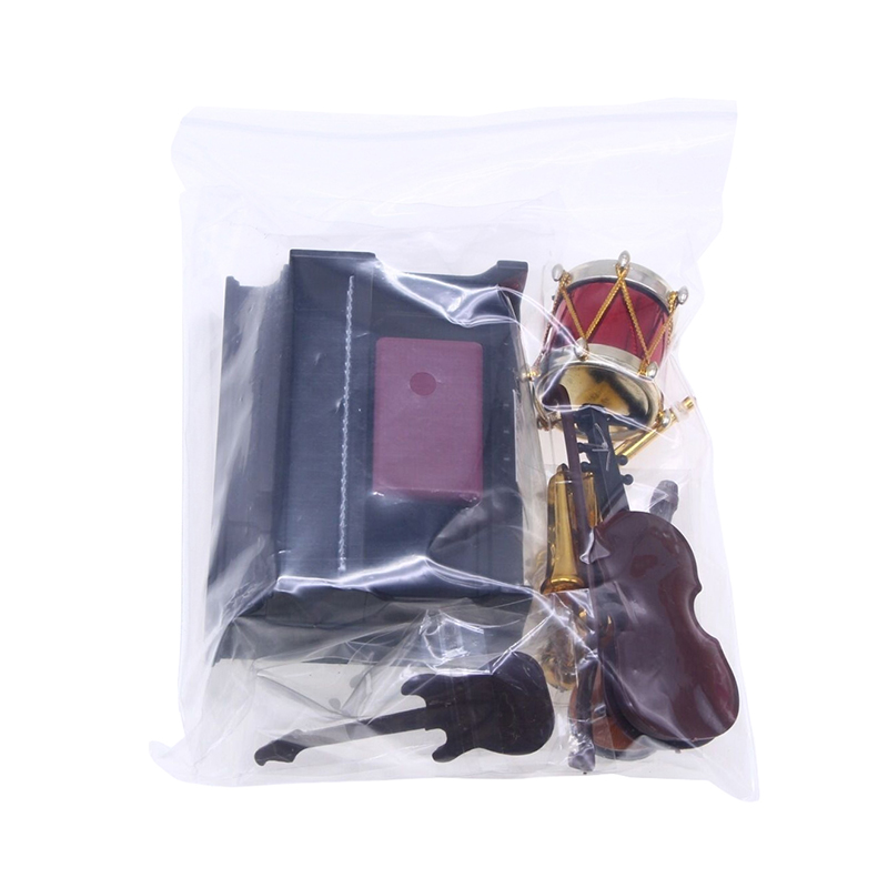 1:12 Dollhouse Miniature Class - Musical Instrument Manufacturers recension och pris
