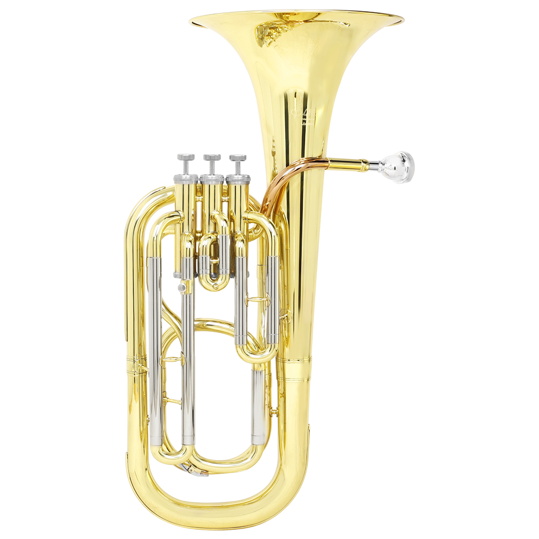 SLADE Bb Baritone Horn 3-key V - Musical Instrument Jazz recension och pris