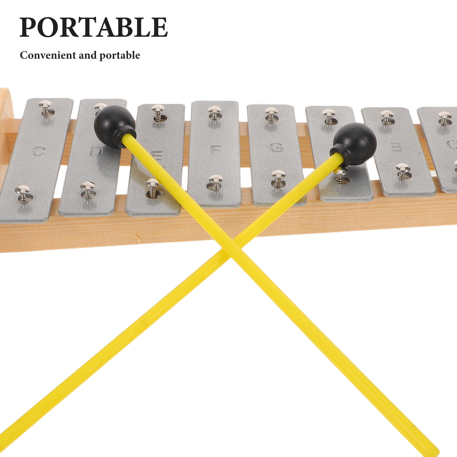 8-Note Aluminum Glockenspiel X - Musical Instrument Xylophone recension och pris