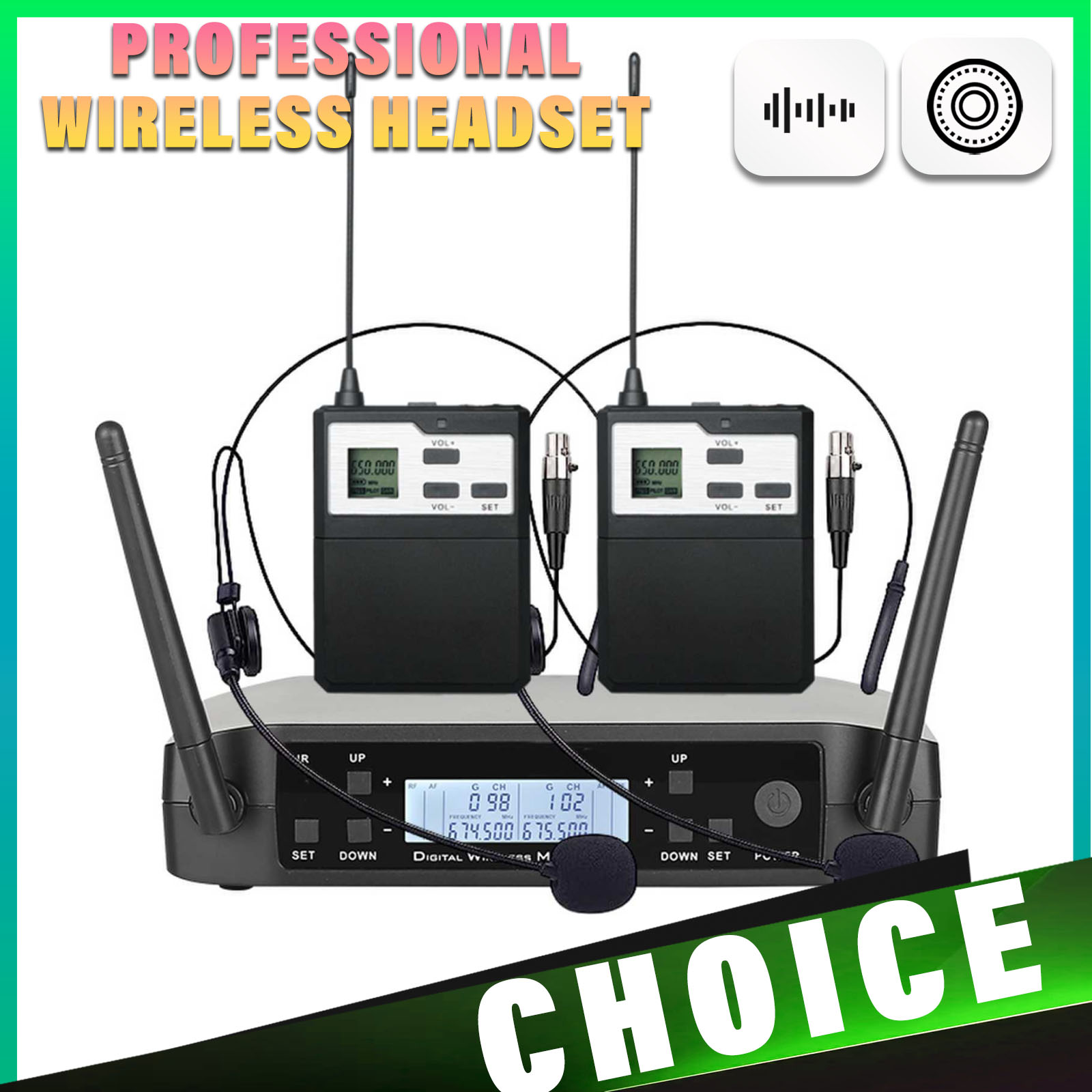 UHF Wireless Headset Microphon - Shure Mic Sm58 recension och pris