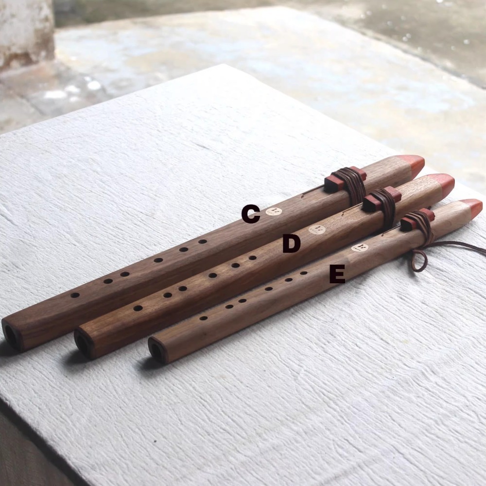 B/C/D/E/F Tone Wooden Vertical - Musical Instrument Of India recension och pris
