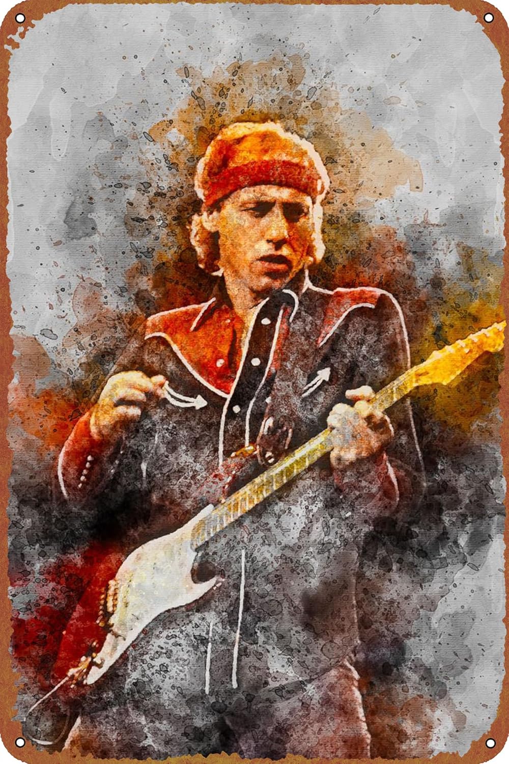 Mark Knopfler Music Posters Ti - Musical Instrument Sign recension och pris