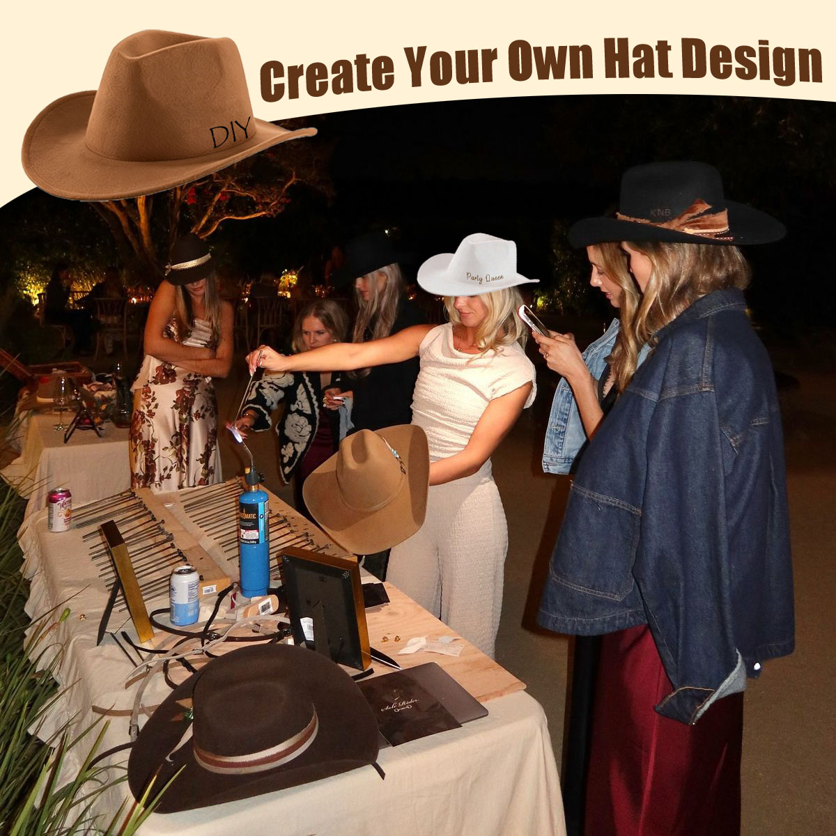 4-24Pcs Western Cowboy Hat for - Musical Instrument Jazz recension och pris