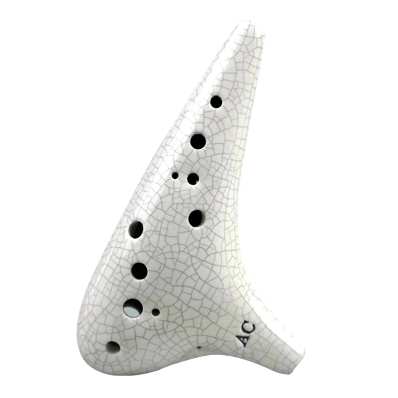 FENGYA Ceramic Ocarina 12 Hole - Musical Instrument Xun recension och pris