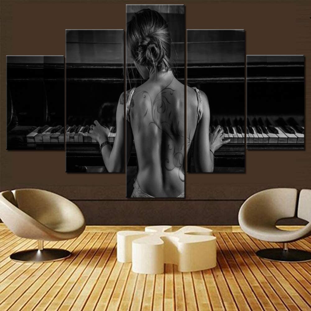 Unframed 5Pcs Musical Instrume - Picture Of Musical Instrument recension och pris