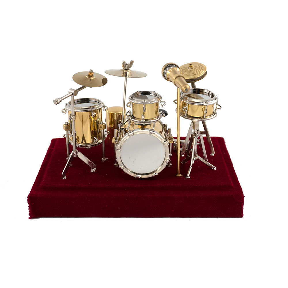 Miniature Jazz Drum Kit Model  - Musical Instrument Jazz recension och pris