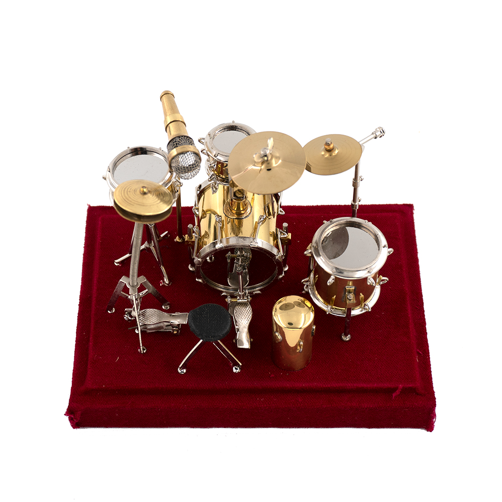 Miniature Jazz Drum Kit Model  - Musical Instrument Jazz recension och pris