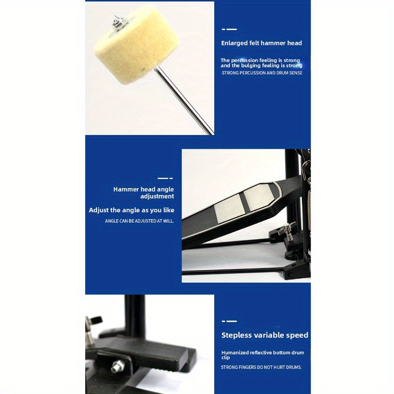 Single Pedal Drum Kit, Single  - Musical Instrument Jazz recension och pris