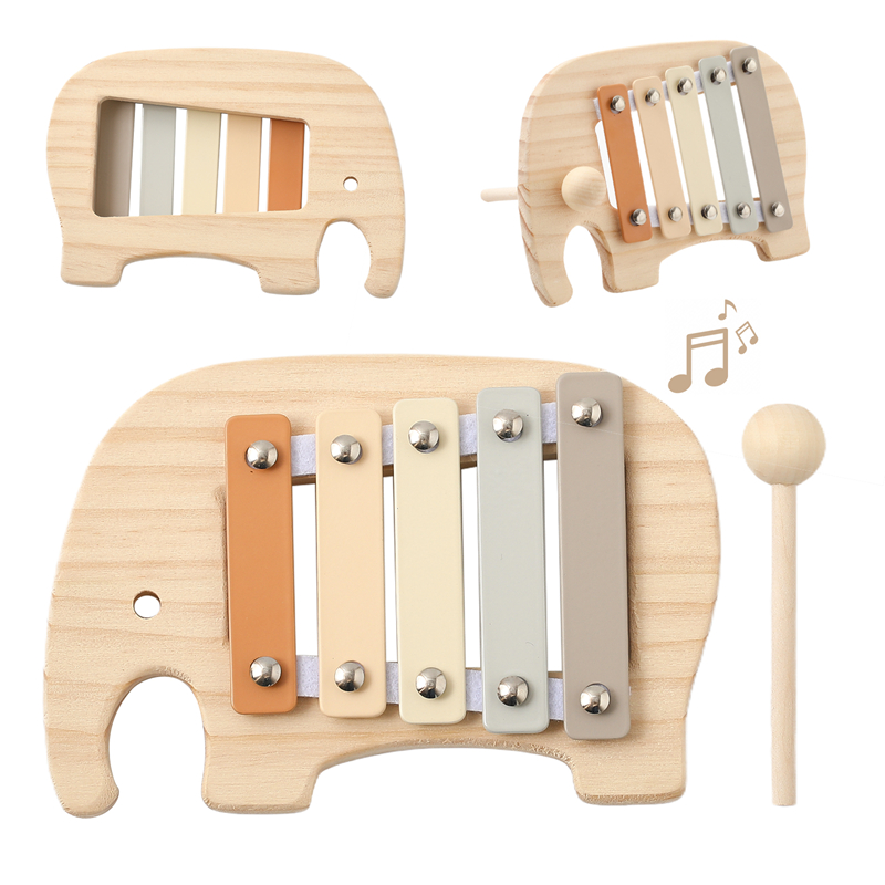 Baby Montessori Toy Cartoon El - Musical Instrument Xylophone recension och pris