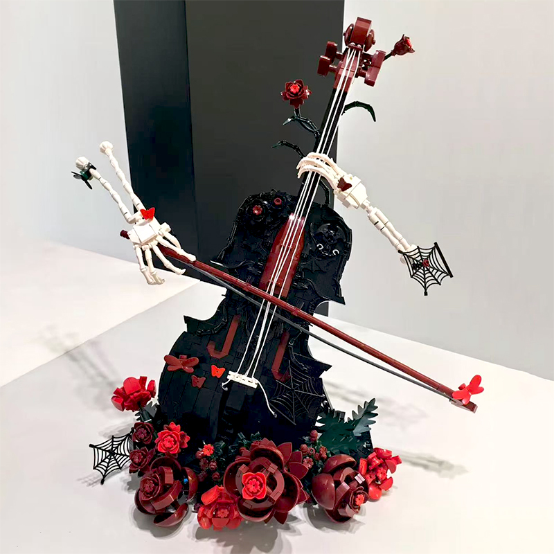 Creative Artist Skull Red Rose - Musical Instrument Manufacturers recension och pris