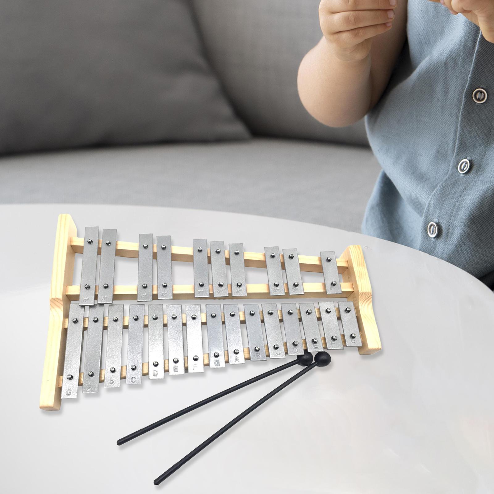25 Notes Metal Keys Xylophone  - Musical Instrument Xylophone recension och pris