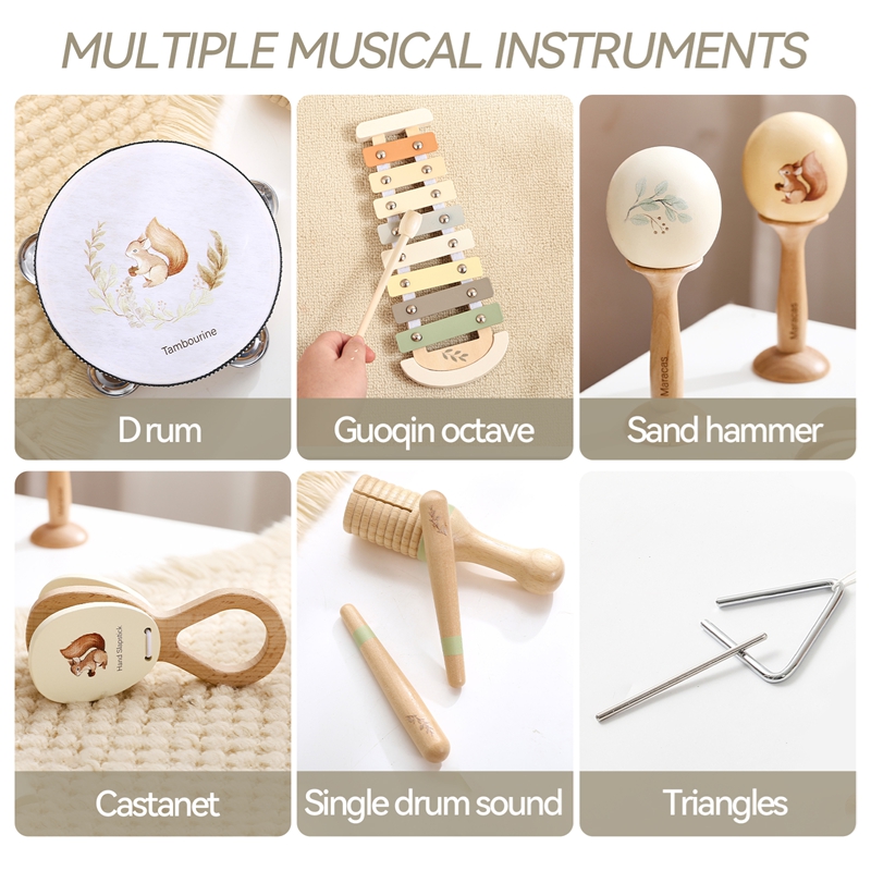 Baby Music Toys Maracas Drum X - Musical Instrument Manufacturers recension och pris