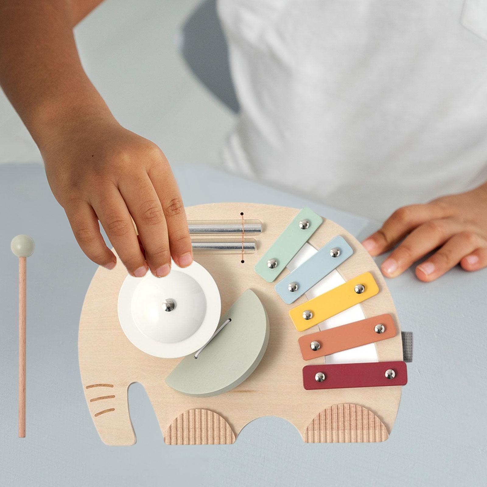 5 Note Wood Xylophone Hand Kno - Musical Instrument Xylophone recension och pris