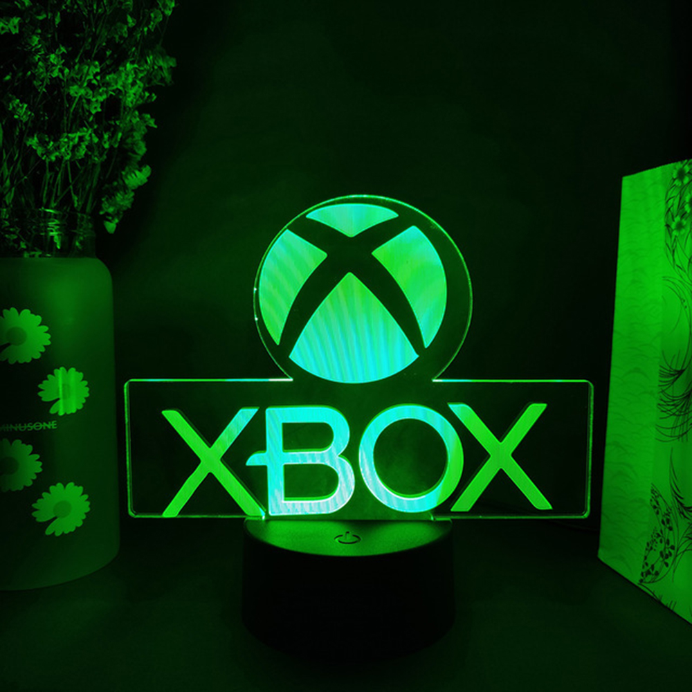 Colorful Game Icon Lamp for PS - Musical Instrument Sign recension och pris